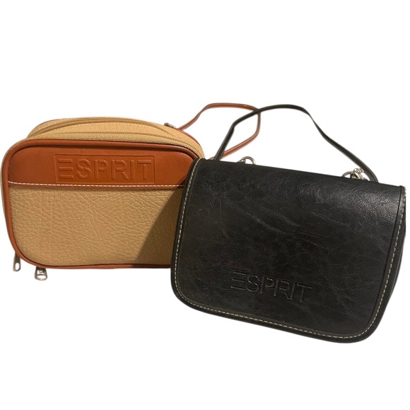 ❣️SALE! Esprit Crossbody Bags in Black and Tan - Picture 11 of 11